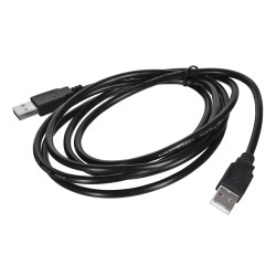 Lanberg Kabel Usb-A 2.0 M/M 1.8M Czarny Ca-Usba-20Cu-0018-Bk