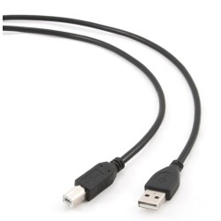 Kabel Gembird Ccp-Usb2-Ambm-6 (Usb 2.0 Typu A M - Usb 2.0 Typu B M  1,8M  Kolor Czarny)