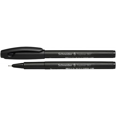 Cienkopis Topliner 967 Czarny Sr9671 (X)