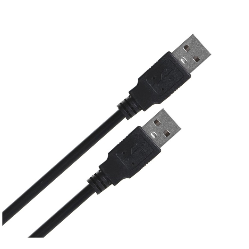 Lanberg Kabel Usb-A 2.0 M/M 1M Czarny Ca-Usba-20Cu-0010-Bk