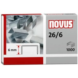 Zszywki Novus 26/6 (1000)