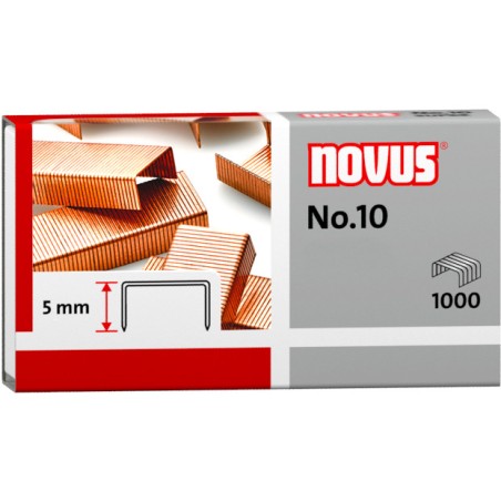 Zszywki Novus Miedziowane