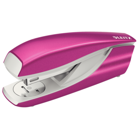 Zszywacz 55021 Leitz Wow Różowy 24-26/6 30K Średni Metalowy 55021023
