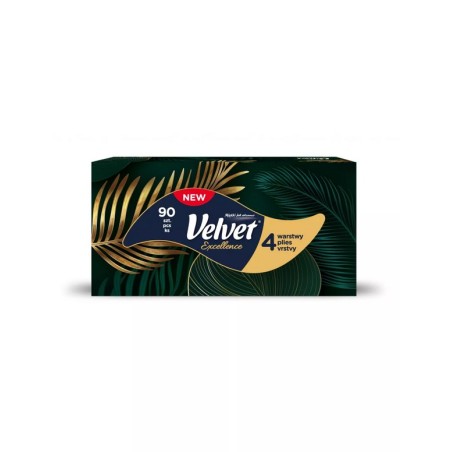Chusteczki Velvet Excellent 4Warstwy (90Szt)