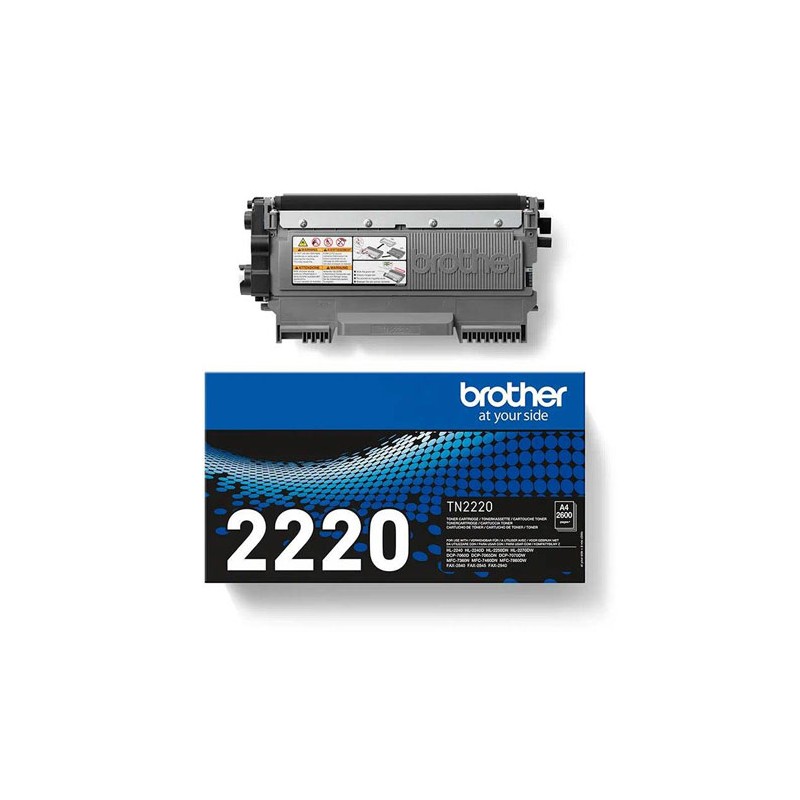 Oryginalny Toner Czarny Brother Tn2220, Tn-2220