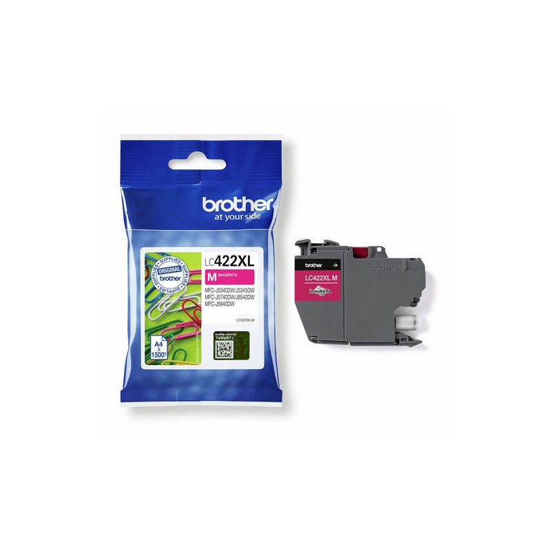 Oryginalny Tusz Magenta Brother Lc-422Xlm (Lc422Xlm)