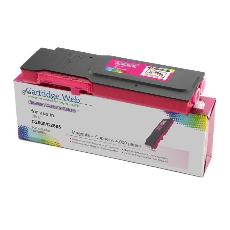 Toner Cartridge Web Magenta Dell 2660 Zamiennik 593-Bbbs