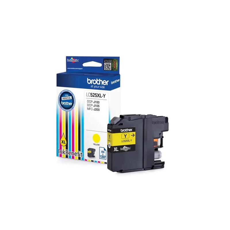 Oryginalny Tusz Yellow Brother Lc-525Xly, Lc525Xly