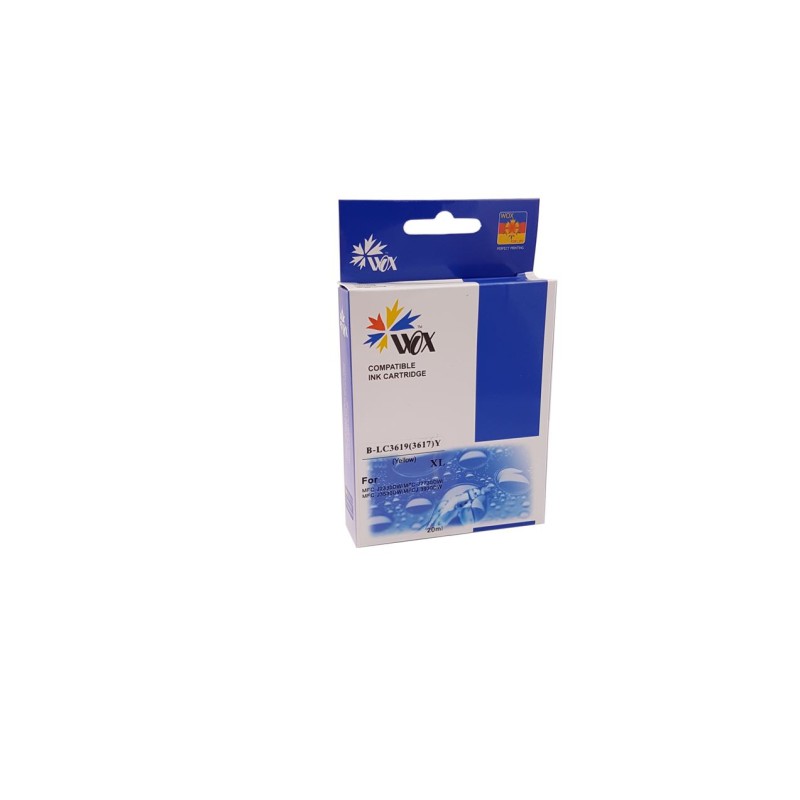 Tusz Wox Yellow Brother Lc3619Y Zamiennik (Lc3619Y)