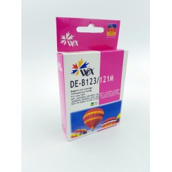 Tusz Wox Magenta Brother Lc-123M/Lc-121M Zamiennik Lc123M/Lc121M