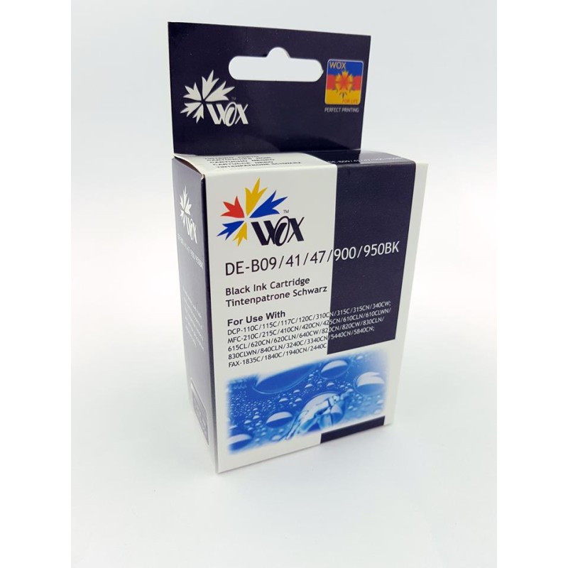 Tusz Wox Black Brother Lc900Bk Zamiennik Lc900Bk