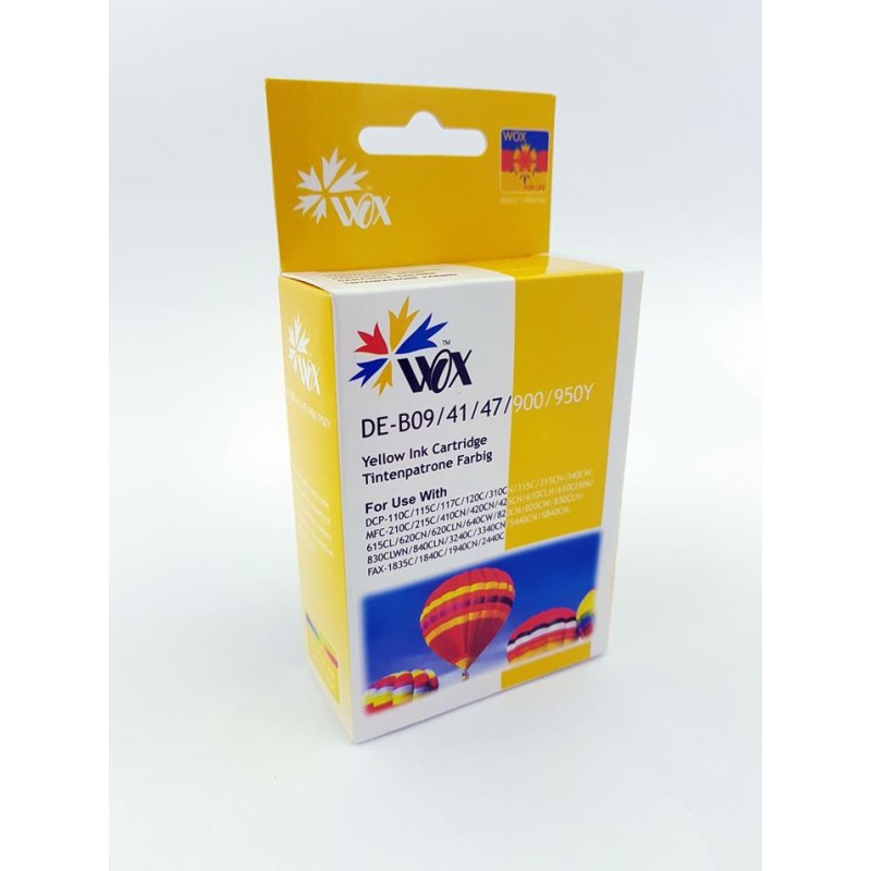 Tusz Wox Yellow Brother Lc900Y Zamiennik Lc900Y