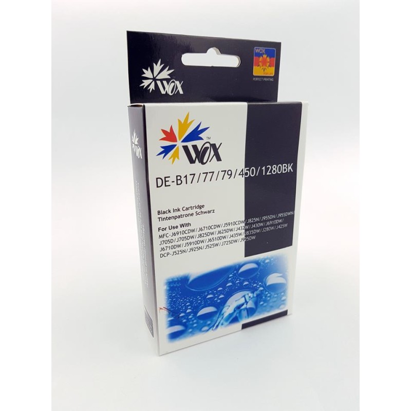 Tusz Wox Black Brother Lc1280Bk Zamiennik Lc1280Bk