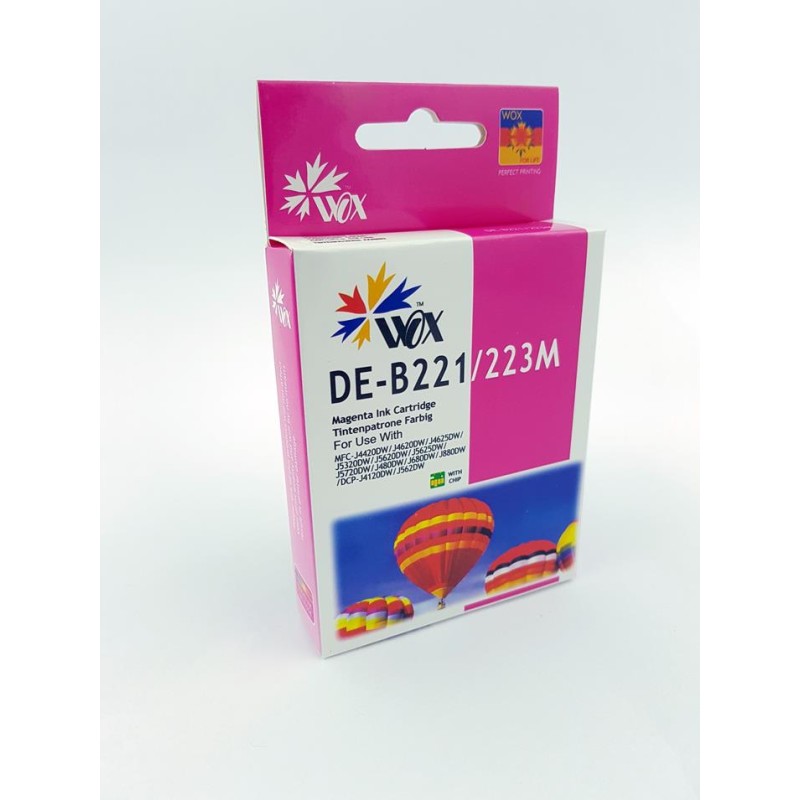 Tusz Wox Magenta Brother Lc 223M Zamiennik Lc223M