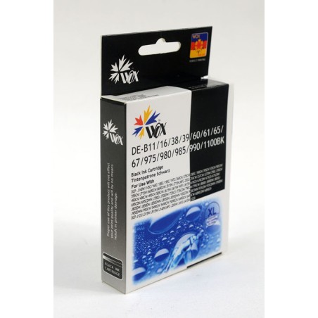 Tusz Wox Black Brother Lc980Bk/Lc985Bk/Lc1100Bk Zamiennik Lc-980Bk / Lc-985Bk / Lc-1100Bk