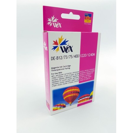 Tusz Wox Magenta Brother Lc1240 Zamiennik Lc 1240M
