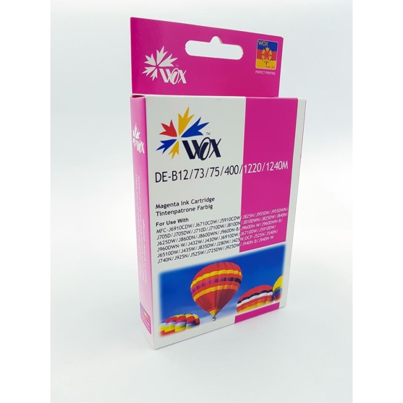 Tusz Wox Magenta Brother Lc1240 Zamiennik Lc 1240M