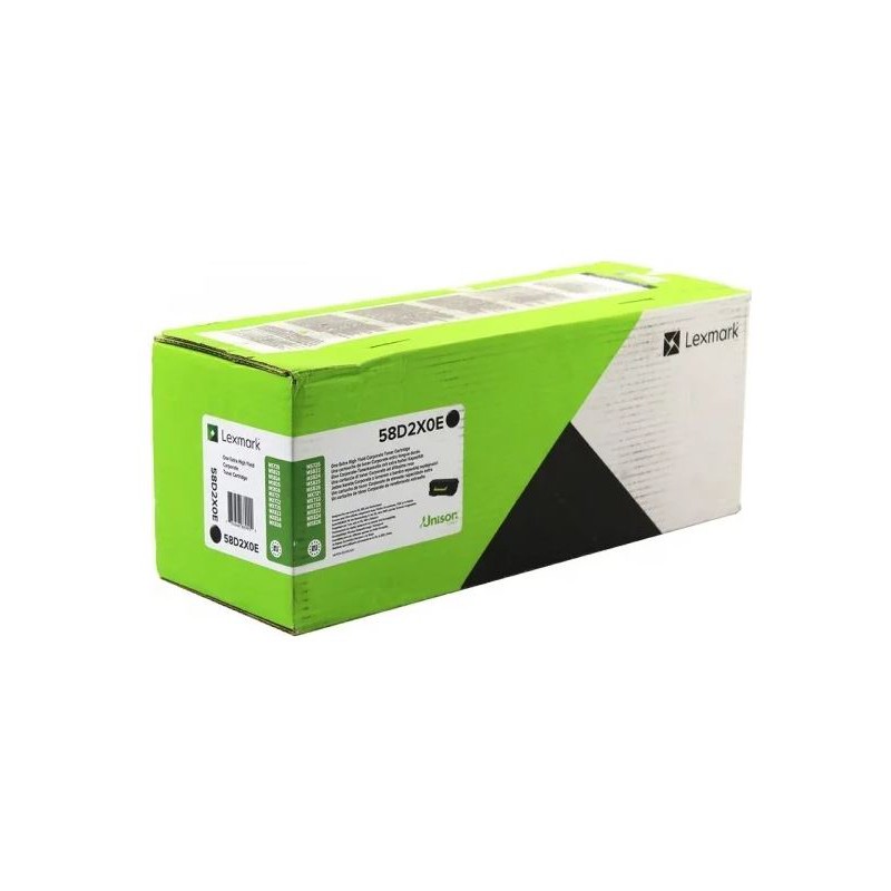 Oryginalny Toner Czarny Lexmark Ms725, Ms823, Ms825, Ms826, Mx722, Mx822, Mx826 (58D2X0E)