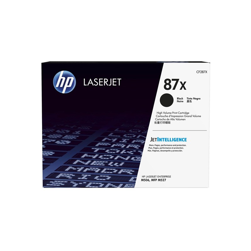 Oryginalny Toner Czarny Hp Laserjet Enterprise M501, M506, M527 (87X Cf287X)
