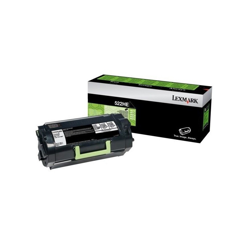 Oryginalny Toner Czarny Lexmark Ms810, Ms811, Ms812 (52D2H0E)