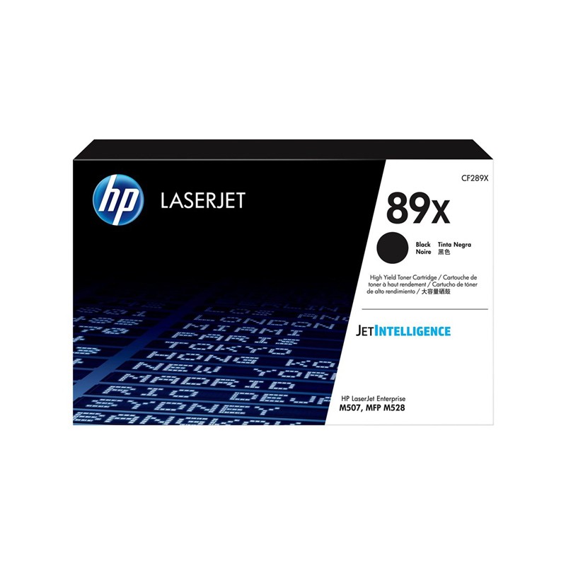 Oryginalny Toner Czarny Hp Laserjet Enterprise M507, Mfp M528 (89X Cf289X)