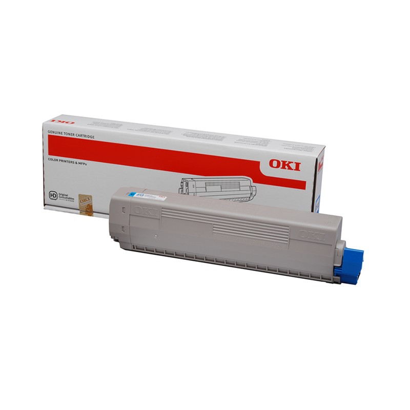 Oryginalny Toner Cyan Oki C532, C542, Mc563, Mc573 (46490607)