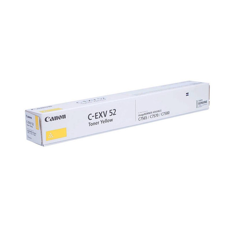 Oryginalny Toner Yellow Canon Adv Ir-C7565, Ir-C7570, Ir-C7580 (C-Exv52Y, Cexv52Y, 1001C002)