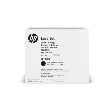 Oryginalny Toner Czarny Hp Laserjet Enterprise M605, M606, M630 (81Jc Cf281Jc), Kompatybilne Z Cf281X