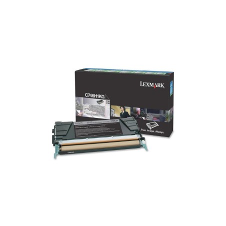 Oryginalny Toner Black Lexmark C746, C748 (C746H1Kg)