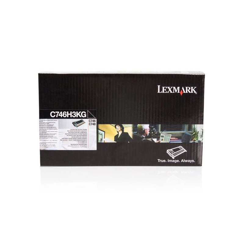 Oryginalny Toner Black Lexmark C746, C748 (C746H3Kg)