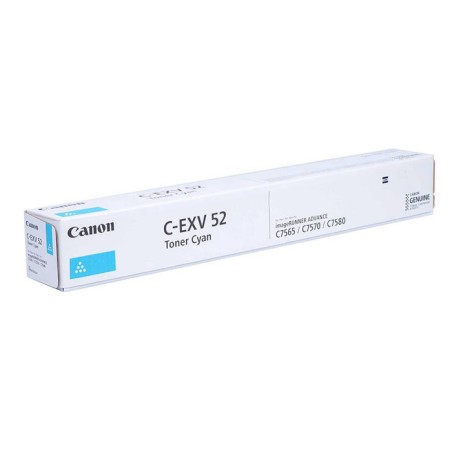Oryginalny Toner Cyan Canon Adv Ir-C7565, Ir-C7570, Ir-C7580 (C-Exv52C, Cexv52C, 0999C002)