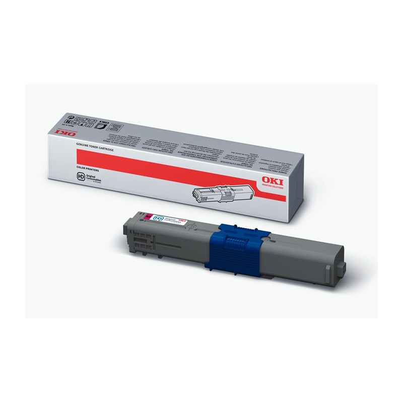 Oryginalny Toner Magenta Oki C510, C511, C530, C531, Mc561, Mc562 (44469723)