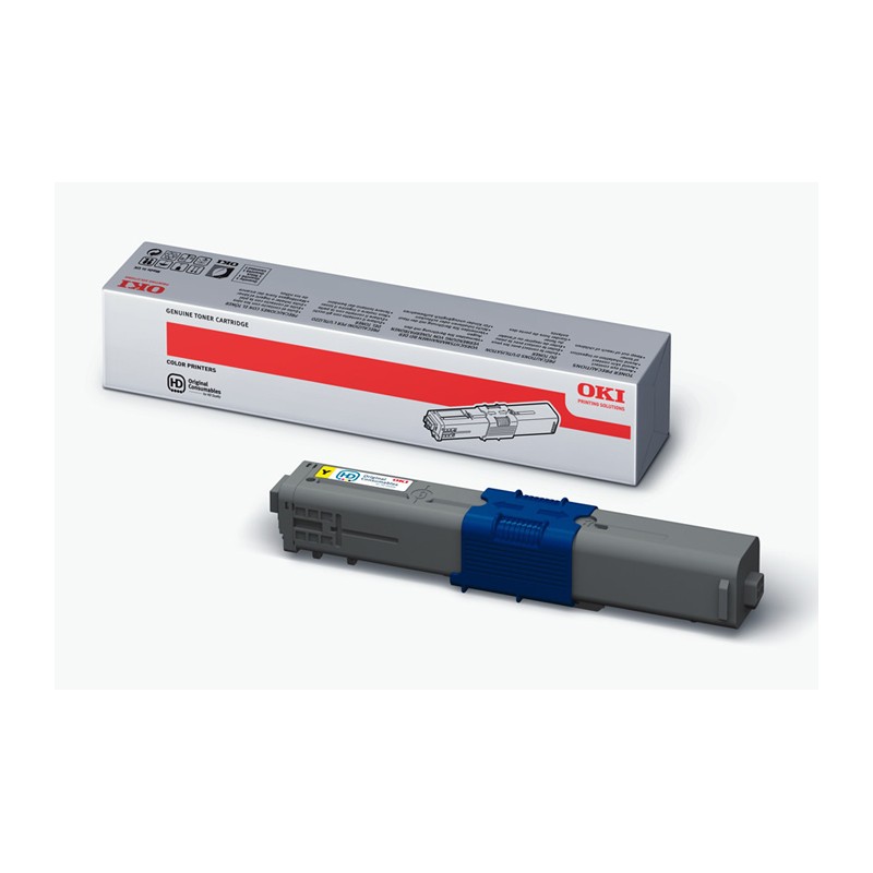 Oryginalny Toner Yellow Oki C510, C511, C530, C531, Mc561, Mc562 (44469722)