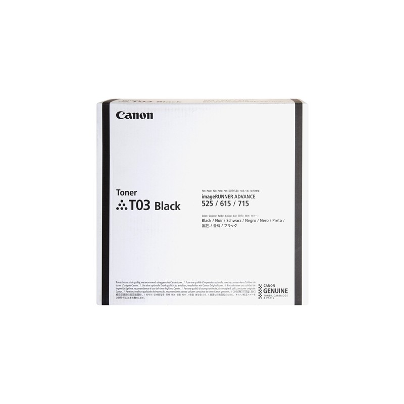 Oryginalny Toner Czarny Canon Ir525, Ir615, Ir715 (T03, 2725C001)