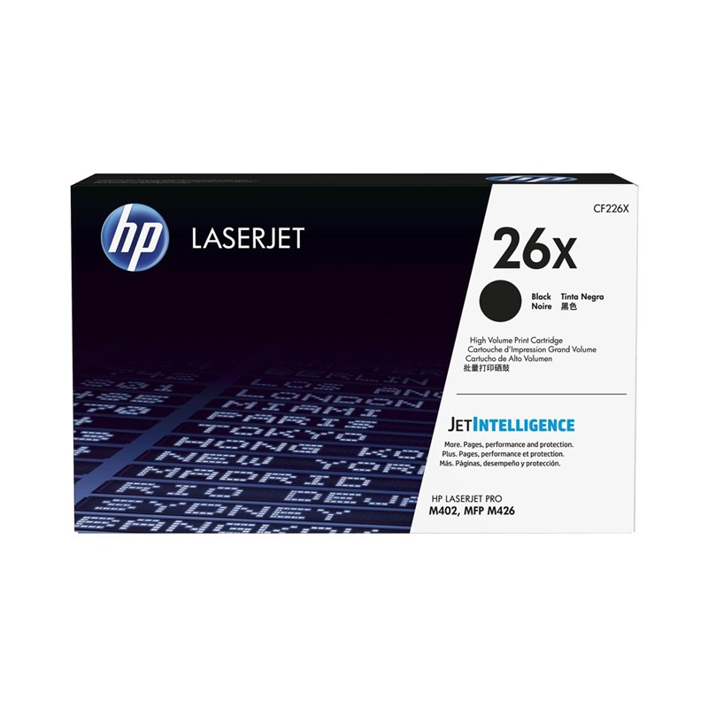 Oryginalny Toner Czarny Hp Laserjet Pro M402, M426 Mfp (26X Cf226X)