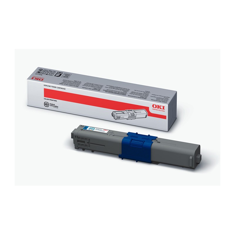Oryginalny Toner Cyan Oki C510, C511, C530, C531, Mc561, Mc562 (44469724)