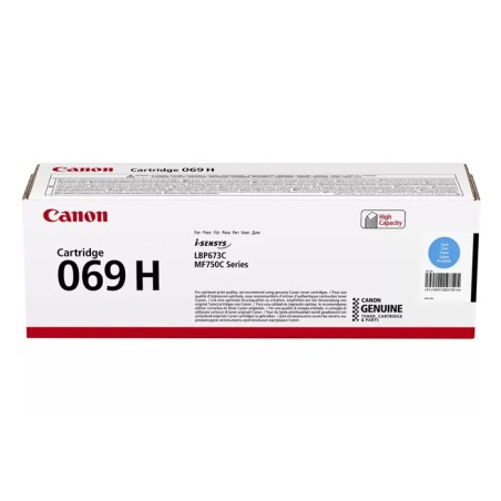 Oryginalny Toner Cyan Canon I-Sensys Mf752, Mf754, Lbp673 (Crg069H, Crg-069H, 5097C002)