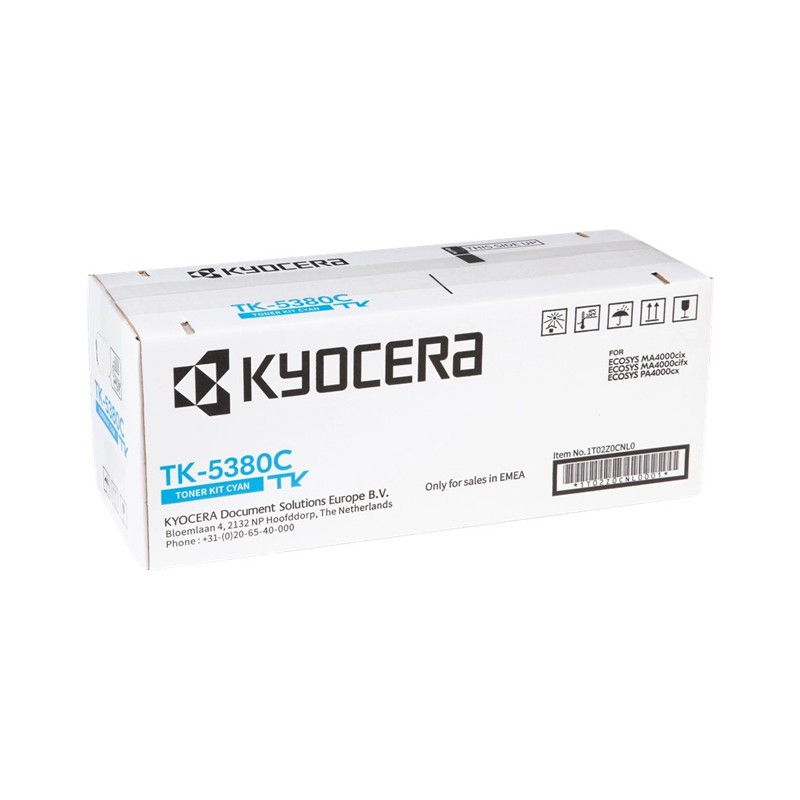 Oryginalny Toner Cyan Kyocera Ma4000, Pa4000 (Tk5380C, Tk-5380C, 1T02Z0Cnl0)