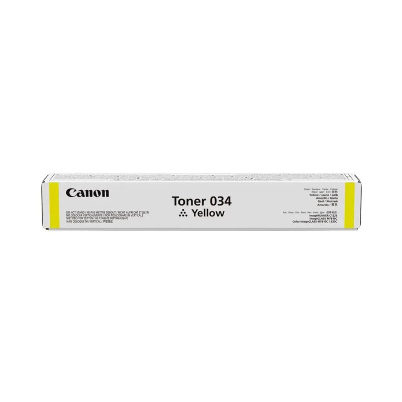 Oryginalny Toner Yellow Canon Irc1225, Irc1225If (034Y, 9451B001)