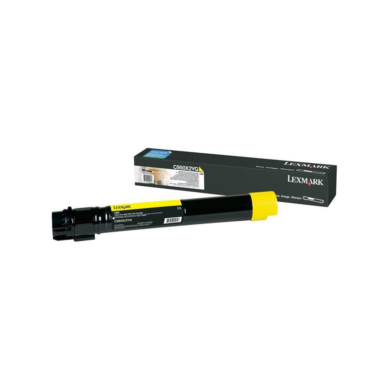 Oryginalny Toner Yellow Lexmark C950 (C950X2Yg)