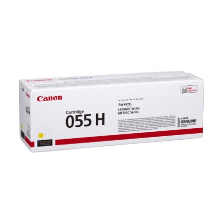 Oryginalny Toner Yellow Canon I-Sensys Lbp660C, Mf740C Series (Crg055H, Crg-055H, 3017C002)