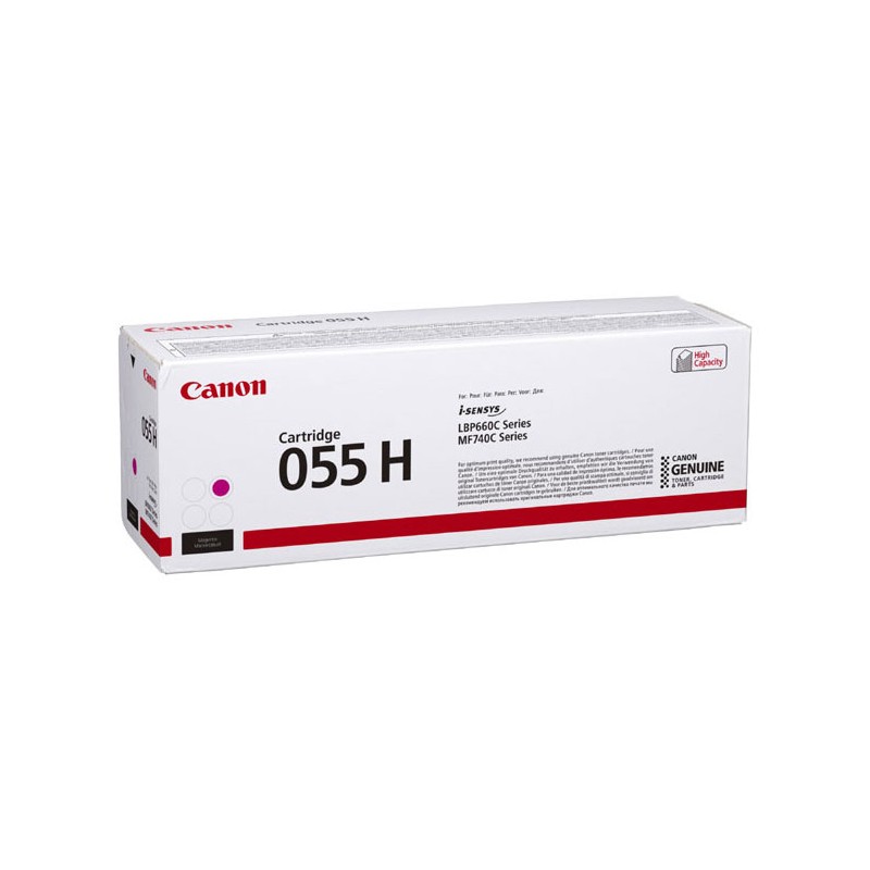 Oryginalny Toner Magenta Canon I-Sensys Lbp660C, Mf740C Series (Crg055H, Crg-055H, 3018C002)