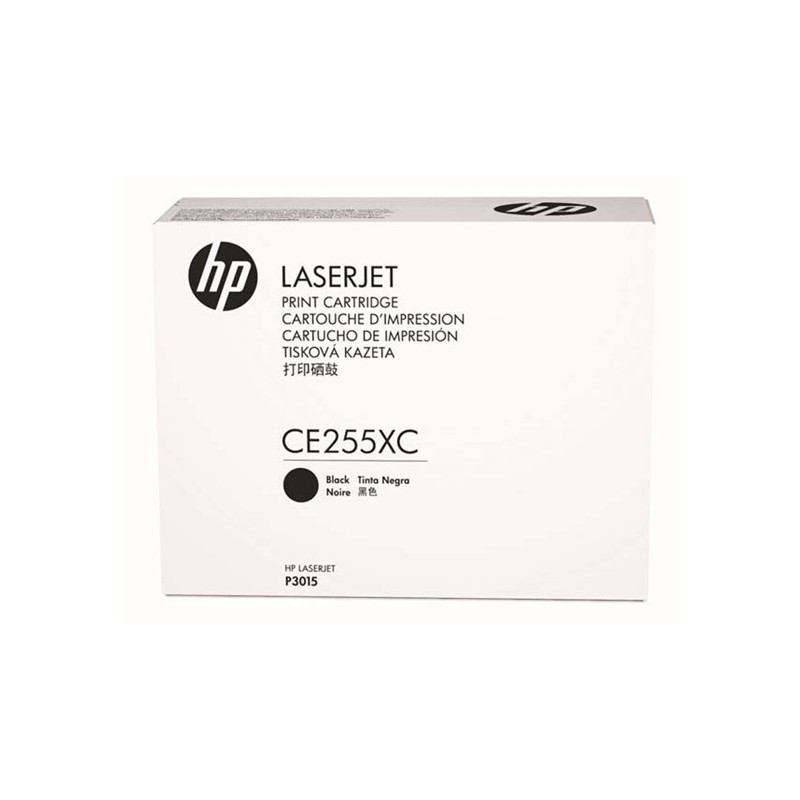 Oryginalny Toner Czarny Hp Laserjet P3015 (55Xc Ce255Xc), Kompatybilne Z Ce255X