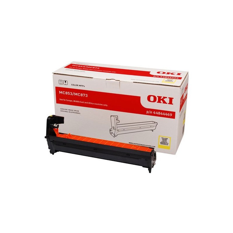 Oryginalny Moduł Bębna Yellow Oki Mc853, Mc873, Mc883 (44844469)