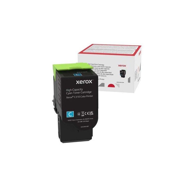 Oryginalny Toner Cyan Xerox C310, C315 (006R04369)