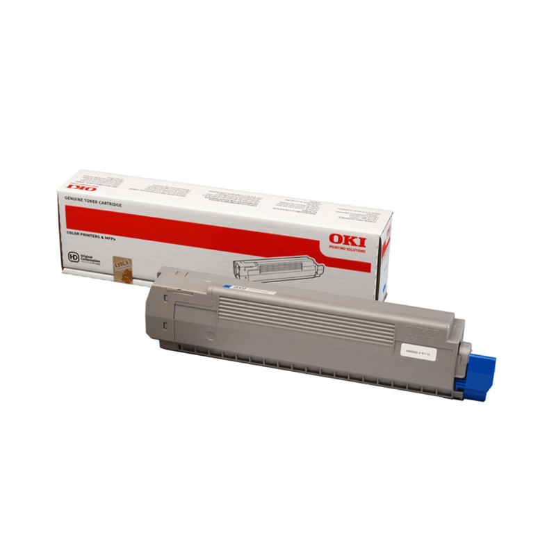 Oryginalny Toner Cyan Oki Mc853, Mc873, Mc883 (45862839)
