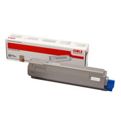 Oryginalny Toner Cyan Oki Mc853, Mc873, Mc883 (45862839)