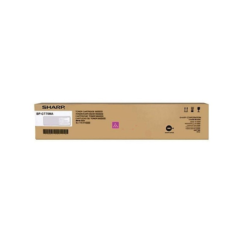Oryginalny Toner Magenta Sharp Bp-50C26 (Bp-Gt70Ma, Bpgt70Ma)