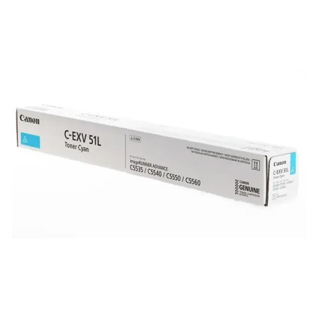Oryginalny Toner Cyan Canon Adv Ir-C5535, Ir-C5540, Ir-C5550, Ir-C5560 (C-Exv51Lc, Cexv51Lc, 0485C002)