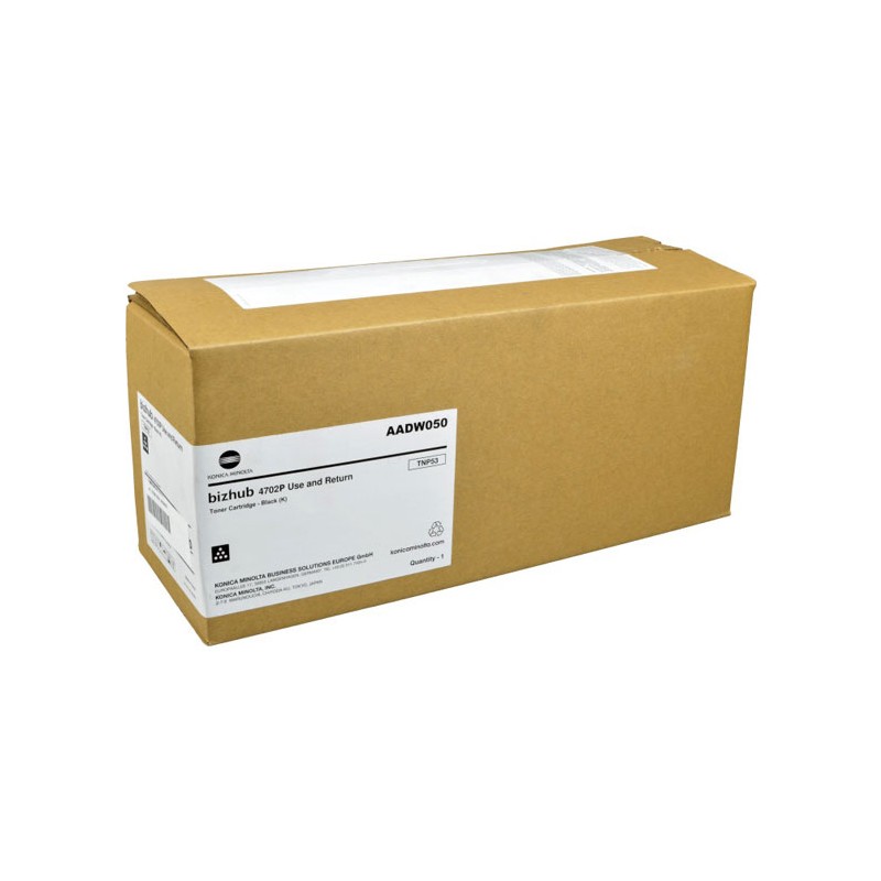 Oryginalny Toner Czarny Konica Minolta Bizhub 4702P (Tnp53, Tnp-53, Aadw050)